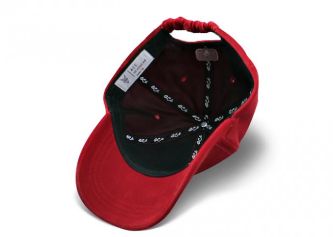 Purplish κόκκινο λογότυπο κεντητικής pleuche μπαμπάδων ΚΑΠ καμμμένο sunshade