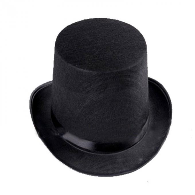 Κλασικό σκληρό τοπ καπέλο, τοπ καπέλο Steampunk μαλλιού 100% καθαρό