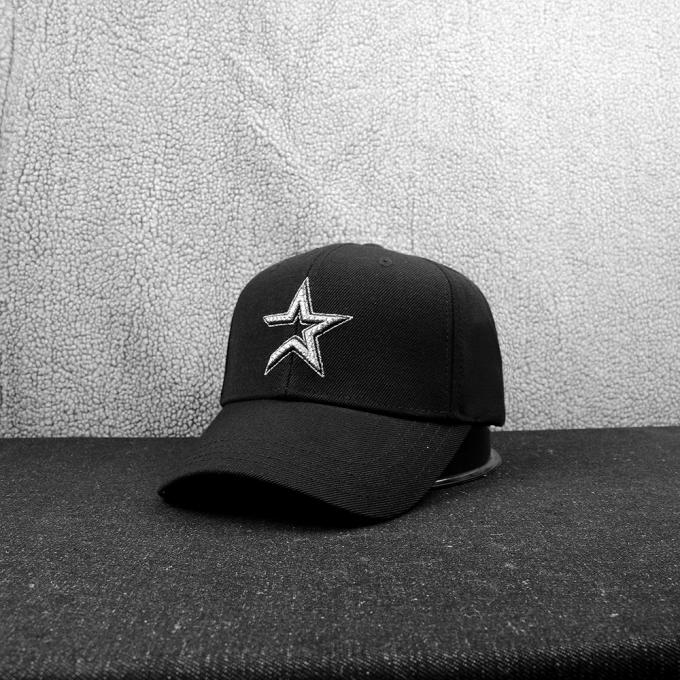Προμηθευτής 6 της Κίνας καπέλων του μπέιζμπολ μαλλιού κεντημένος ο επιτροπή Μαύρος καπέλων μπέιζ-μπώλ