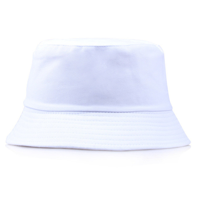 Λευκός πτυσσόμενος υπαίθριος ψαράς ΚΑΠ Headwear οδών καπέλων κάδων για τη γυναίκα ανδρών