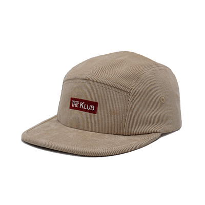 Κρεμ, Κοτλέ καπέλο Camper Visor Unisex Premium Sport Καπέλο