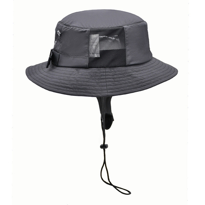 Αναπνεύσιμο και διευθετήσιμο καπέλο κάδων ψαράδων βαμβακιού Dryfit για τους αγοραστές B2B