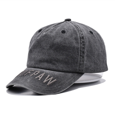 58-60 εκατοστά επίπεδη οπτική γωνία καπέλο μπαμπά ρυθμιζόμενο καπέλο μπέιζμπολ για άντρες και γυναίκες