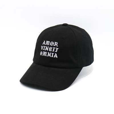 Προσαρμόσιμο και ανθεκτικό βαμβακερό καπέλο μπέιζμπολ με έξι πάνελ με προσαρμοσμένο κεντημένο λογότυπο και μεταλλικό κλείδωμα πίσω