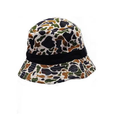 Twill βαμβακιού μόδας 100% καπέλο κάδων, τυπωμένο λογότυπο καπέλο κάδων Snapback