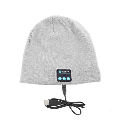 Washable θηλυκό καπέλο Beanie 2019 στοιχείων δώρων με τα ακουστικά Bluetooth