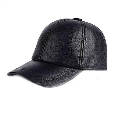 Το καπέλο μπαμπάδων δέρματος ενηλίκων, καμπύλη εγκατέστησε το καπέλο μπαμπάδων 6 επιτροπής αδιάβροχο