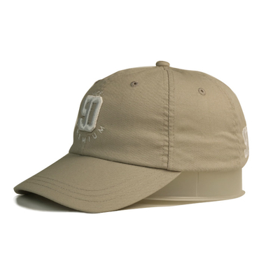 Twill 6 βαμβακιού συνήθειας δομημένο επιτροπή αθλητικό καπέλο του μπέιζμπολ με το τρισδιάστατο λογότυπο κεντητικής
