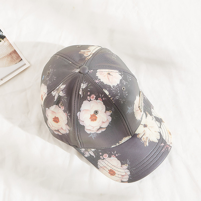 Floral καπέλο του μπέιζμπολ εξάχνωσης σχεδίων γυναικών Snapback