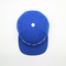 Ενήλικη επίπεδη πλαστική περάτωση 6 καπέλων Snapback χείλων μπλε χρώμα επιτροπών