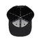 55cm κλασικό μαύρο επίπεδο καπέλων διευθετήσιμο καπέλο Snapback βαμβακιού πορπών πίσω καθαρό
