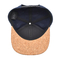 Ξύλινο Sunshade καπέλων Snapback χείλων αντίθεσης χρώματος σιταριού μετωπικό επίπεδο καλοκαίρι