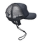 Μαύρο αθλητικός Trucker 5 επιτροπής καπέλων πολυεστέρα λογότυπο συνήθειας πλέγματος πίσω κεντημένο