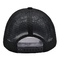 Μαύρο πλέγμα 5 Trucker ΚΑΠ επιτροπής Trucker των ατόμων λογότυπων μπαλωμάτων εξάχνωσης συνήθειας καπέλα