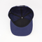 Εξατομικευμένη επίπεδη χείλων Snapback διευθετήσιμη μπλε ναυτική πετσέτα κουμπιών καπέλων αιφνιδιαστική που κεντιέται