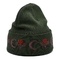 Καπέλα 58CM χειμερινού Beanie λογότυπων συνήθειας περιστασιακά για το θερμό άνετο πλεκτό κρανίο ΚΑΠ Cuffed ανδρών και γυναικών