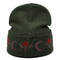 Καπέλα 58CM χειμερινού Beanie λογότυπων συνήθειας περιστασιακά για το θερμό άνετο πλεκτό κρανίο ΚΑΠ Cuffed ανδρών και γυναικών