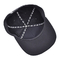 Κουρφοειδής οπτικοακουστική κεντημένη καπέλα του μπέιζμπολ 6 πάνελ Custom Eyelets