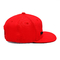 6 Πίνακες επίπεδα καπέλα Snapback 3D κεντήματα Λογότυπο εξωτερικά αθλήματα Snapback Baseball Cap