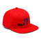 6 Πίνακες επίπεδα καπέλα Snapback 3D κεντήματα Λογότυπο εξωτερικά αθλήματα Snapback Baseball Cap