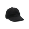 Σπορ κεντήματα λογότυπο 100% βαμβάκι άνδρες απροδιαρθρωμένο μαύρο βαμβάκι μπαμπά καπέλο απλό προσαρμοσμένο καπέλο μπέιζμπολ