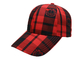 ΔΙΑΣΚΕΔΑΣΗ 6 καπέλο μπέιζ-μπώλ επιτροπής, κόκκινο μαύρο ύφος οδών καπέλων του μπέιζμπολ αντισφαίρισης πλέγματος