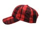 ΔΙΑΣΚΕΔΑΣΗ 6 καπέλο μπέιζ-μπώλ επιτροπής, κόκκινο μαύρο ύφος οδών καπέλων του μπέιζμπολ αντισφαίρισης πλέγματος