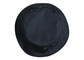 Προσαρμόστε το μαύρο λογότυπο συνήθειας καπέλων κάδων ψαράδων για τη γυναίκα ανδρών