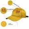 Κίτρινα κορίτσια 6 καμμμένη επιτροπή ΚΑΠ/κεντημένο συνήθεια σαφές σχέδιο καπέλων του μπέιζμπολ