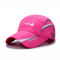 Υπαίθριο τρέχοντας καπέλο 5 επιτροπής, πτυσσόμενο θερινό καπέλο υφάσματος Dryfit για τον αθλητισμό