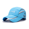 Υπαίθριο τρέχοντας καπέλο 5 επιτροπής, πτυσσόμενο θερινό καπέλο υφάσματος Dryfit για τον αθλητισμό