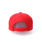 Κόκκινο επί παραγγελία μη δομημένο σαφές κενό καπέλων Snapback ΚΑΠ σχοινιών νάυλον