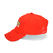 Προσαρμοσμένα κόκκινα 6 τυπωμένα ο Μπιλ καπέλα του μπέιζμπολ καμπυλών επιτροπής για τα κορίτσια