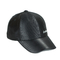 Μαύρο ύφος χαρακτήρα σχεδίων κεντητικής 6 επιτροπής δέρματος καπέλων αθλητικών μπαμπάδων