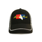 Γίνοντα διευθετήσιμο ύφασμα αθλητικό καπέλο βαμβακιού καπέλων του μπέιζμπολ λογότυπων κεντητικής συνήθειας άσσων