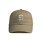 Twill 6 βαμβακιού συνήθειας δομημένο επιτροπή αθλητικό καπέλο του μπέιζμπολ με το τρισδιάστατο λογότυπο κεντητικής