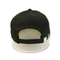 Μαύρο Applique λαϊκό καπέλο του μπέιζμπολ ισχίων ατόμων κεντητικής μπαλωμάτων επίπεδο με την πόρπη μετάλλων