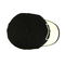 Μαύρο Applique λαϊκό καπέλο του μπέιζμπολ ισχίων ατόμων κεντητικής μπαλωμάτων επίπεδο με την πόρπη μετάλλων