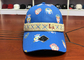 Ανθεκτικά τυπωμένα πολυεστέρας καπέλα του μπέιζμπολ 6 100% επιτροπή με την υφαμένη ζώνη