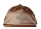 ACE 5 υψηλών σημείων επιτροπής καπέλων του μπέιζμπολ μοντέρνο σατέν λογότυπο μπαλωμάτων Rhinestone χρώματος υφάσματος στερεό