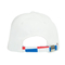 Τρισδιάστατα καλύμματα γκολφ συνήθειας λογότυπων κεντητικής ACE/άσπρο καπέλο του μπέιζμπολ βαμβακιού