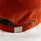 Ενήλικοι 6 τρισδιάστατα κεντημένα καπέλα του μπέιζμπολ επιτροπής με PU το χείλο