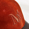 Ενήλικοι 6 τρισδιάστατα κεντημένα καπέλα του μπέιζμπολ επιτροπής με PU το χείλο
