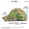 Αναδρομικό για άνδρες και για γυναίκες κάλυψης διευθετήσιμο καπέλο αλιείας χείλων καμπυλών καπέλων του μπέιζμπολ στρατού στρατιωτικό