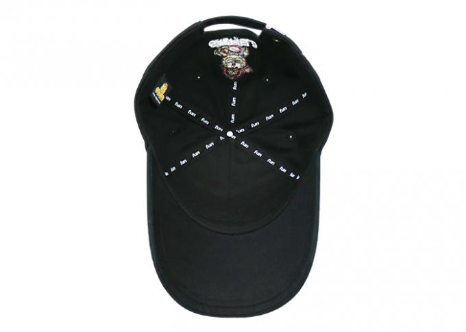 Το μαύρο επενδεδυμένο με καουτσούκ μετάξι ΔΙΑΣΚΕΔΑΣΗΣ η εκτύπωση 5 καπέλο επιτροπών