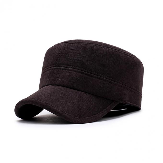 Το χειμερινό επίπεδο καπέλο Casquette ΚΑΠ κρατά το καπέλο των θερμών ηληκιωμένων χειμερινών ατόμων μέσων ηλικίας