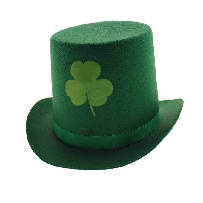 Χονδρικό ιρλανδικό πράσινο τοπ καπέλο τριφυλλιών ημέρας του ST Πάτρικ καπέλων οδών φεστιβάλ