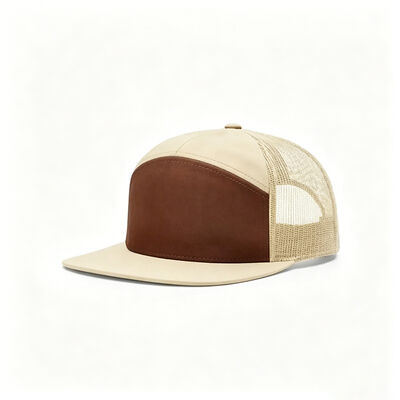 Επίπεδο γείσο Καπέλο Snapback Unstructured Crown Ελαφρύ άνετο ύφασμα αναπνεύσιμο σχέδιο για ενεργό τρόπο ζωής