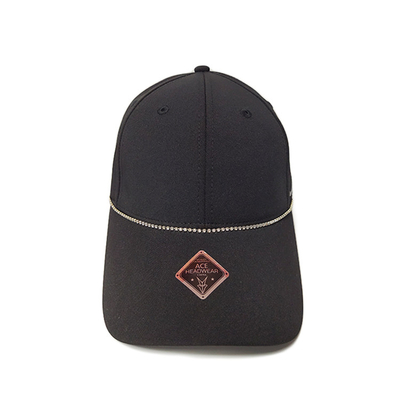 Σαφή χρώματος μαύρα καπέλων του μπέιζμπολ καπέλα γκολφ αθλητικού βαμβακιού μόδας υπαίθρια