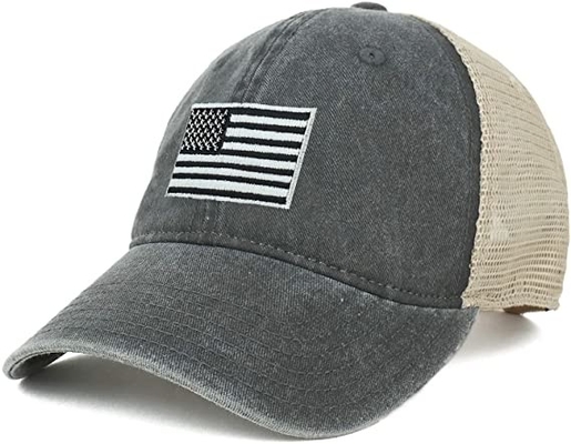 Trucker πλέγματος κάλυψης Snapback ΚΑΠ 6 επιτροπής 62cm για άνδρες και για γυναίκες αναδρομικό καπέλο